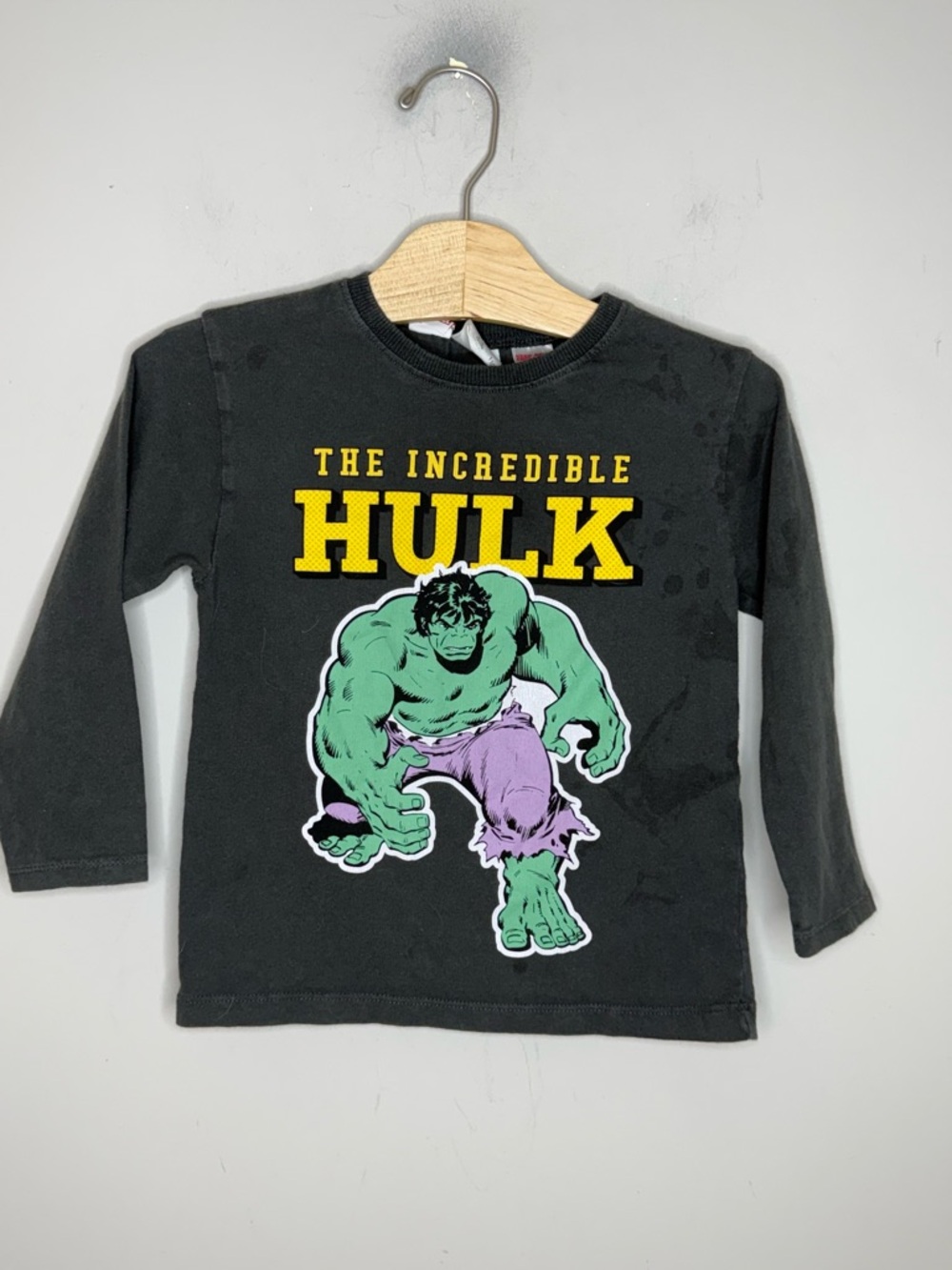 $14 ADD ON Zara x Marvel shirt tee top THE INCREDIBLE HULK 4-5 cotton on kids 4T